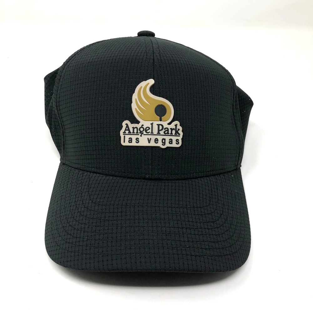 Imperial Angel Park Las Vegas Golf Club Baseball Hat Gray Grid Mesh One Size
